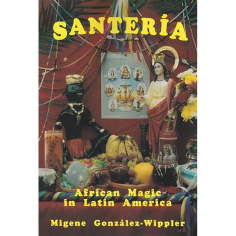 Santeria african magix in latin amerjca